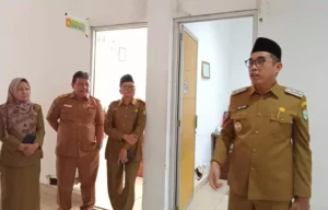Perdana Masuk Kerja, Wabub Kepahiang Sidak Ruang Kerja ASN
