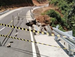 Baru Selesai Pembangunan Kegiatan BPJN di Kabupaten Kepahiang Sudah Ambruk Kualitas Pekerjaan Jadi Pertanyaan Banyak Pihak