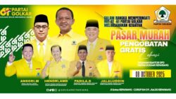Pasar Murah dan Pengobatan Gratis Partai Golkar