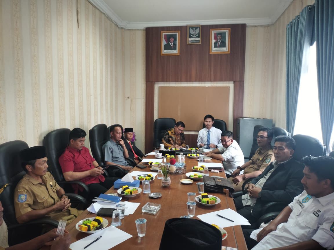 Hearing 18 Kades di Kepahiang dengan Komisi 1 DPRD Kepahiang