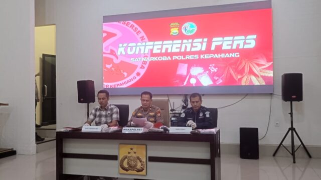 Taring Satresnarkoba Menggigit, 5 Pelaku Narkoba Digulung di Kepahiang