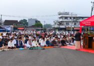 Wabup Kepahiang Abdul Hafizh Salat Idul Fitri Bersama Masyarakat Muhammadiyah