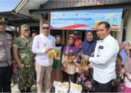 Bupati Kepahiang Zurdi Nata SIP Luncurka Program Bantuan Pangan