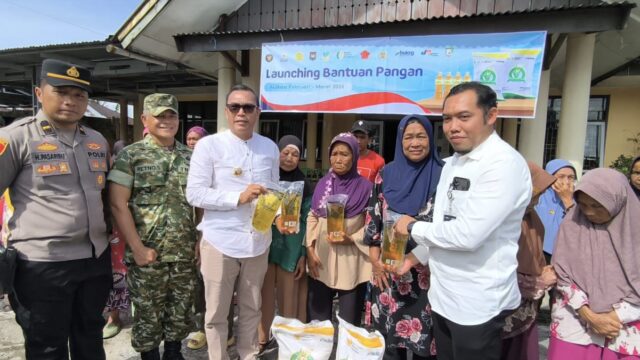 Bupati Kepahiang Zurdi Nata SIP Luncurka Program Bantuan Pangan