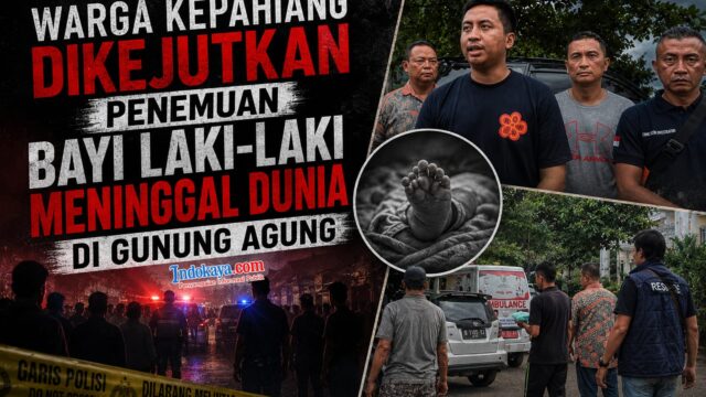 Warga Kepahiang Dikejutkan Penemuan Bayi Laki-Laki Meninggal Dunia di Gunung Agung