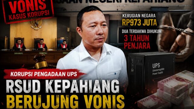 Korupsi Pengadaan UPS RSUD Kepahiang Berujung Vonis, Eks Pejabat dan Rekanan Dijatuhi Hukuman