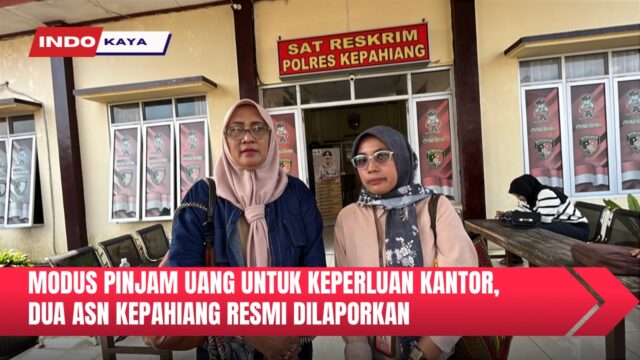 Modus Pinjam Uang untuk Keperluan Kantor, Dua ASN Kepahiang Resmi dilaporkan