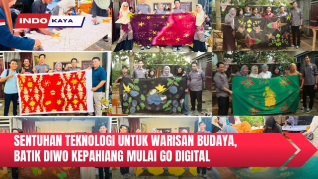 Sentuhan Teknologi untuk Warisan Budaya, Batik Diwo Kepahiang Mulai Go Digital
