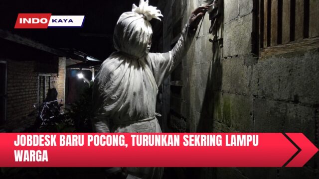Jobdesk Baru Pocong, Turunkan Sekring Lampu Warga