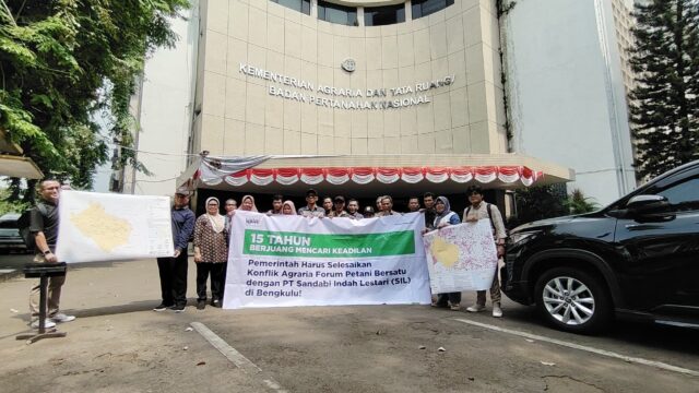 15 Tahun Berjuang Tanpa Kepastian, Petani Seluma Minta Menteri ATR/BPN Putus Mata Rantai Konflik PT SIL