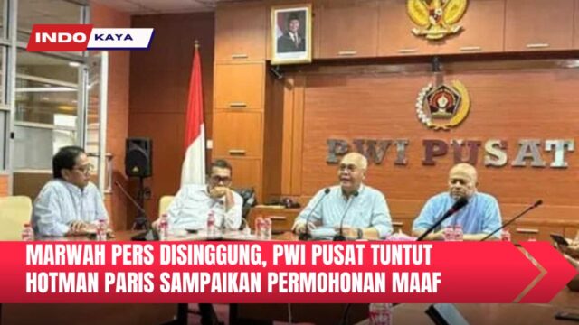 Marwah Pers Disinggung, PWI Pusat Tuntut Hotman Paris Sampaikan Permohonan Maaf