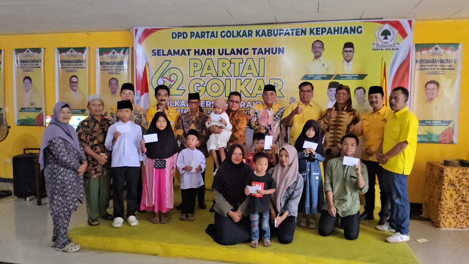 HUT ke-62 Partai Golkar di Kepahiang Berlangsung Khidmat Darmawansyah: Momentum Perkuat Soliditas dan Kepedulian Sosial 3 IMG 20261020 WA0032
